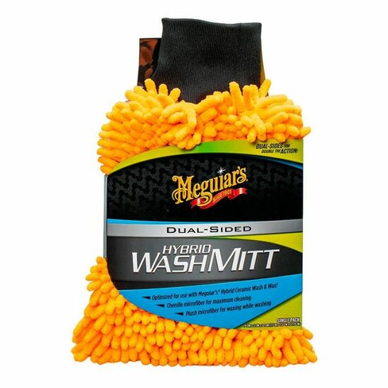 Meguiar`s Hybrid Ceramic Wash Mitt voorkant