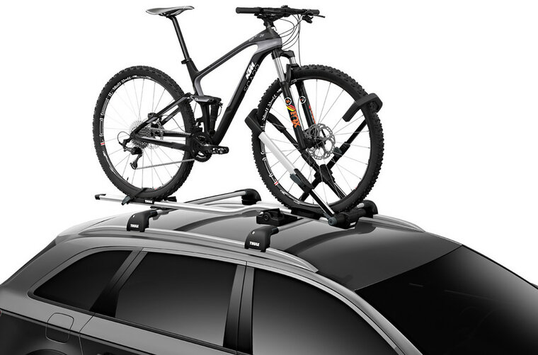 Thule UpRide 599 met mountainbike